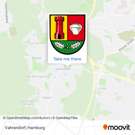 Vahrendorf map