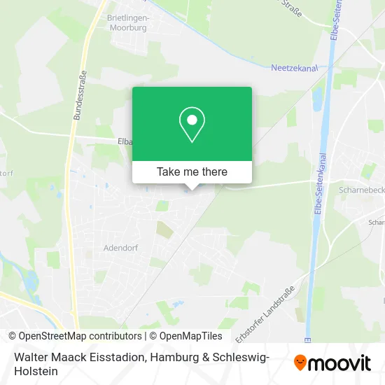 Карта Walter Maack Eisstadion