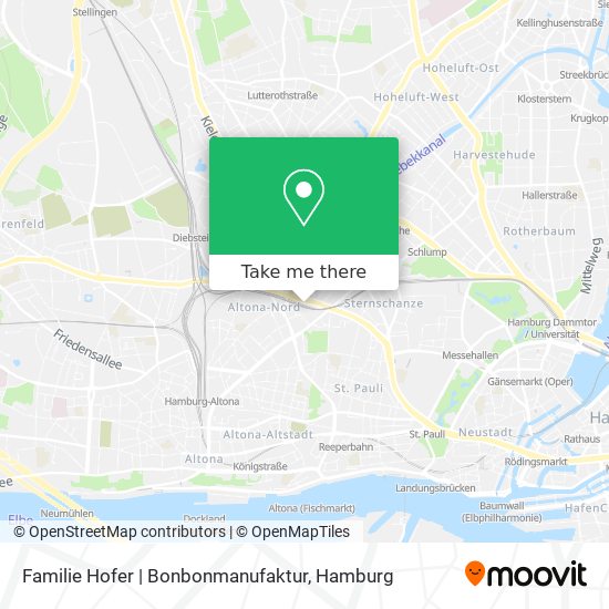 Карта Familie Hofer | Bonbonmanufaktur