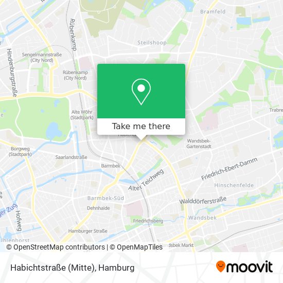 Карта Habichtstraße (Mitte)