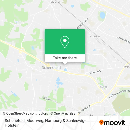 Карта Schenefeld, Moorweg