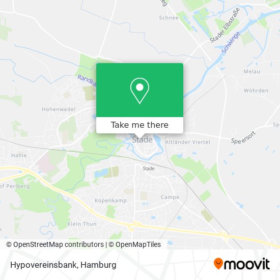 Hypovereinsbank map