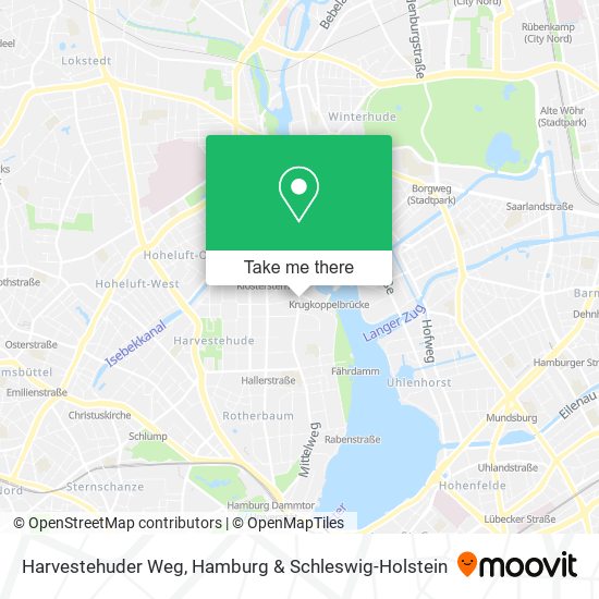 Harvestehuder Weg map