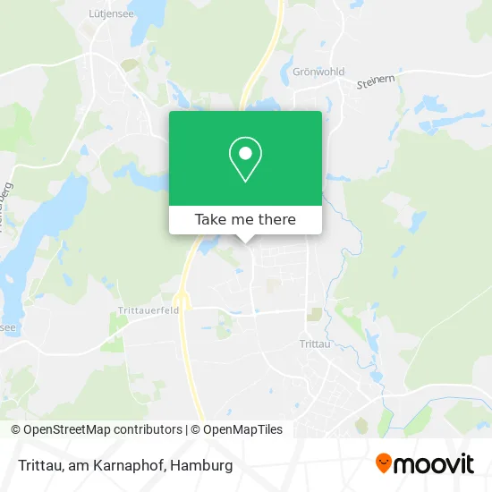 Карта Trittau, am Karnaphof