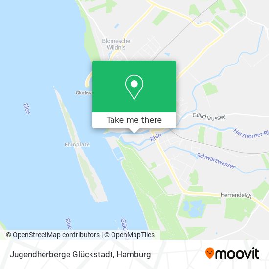 Карта Jugendherberge Glückstadt