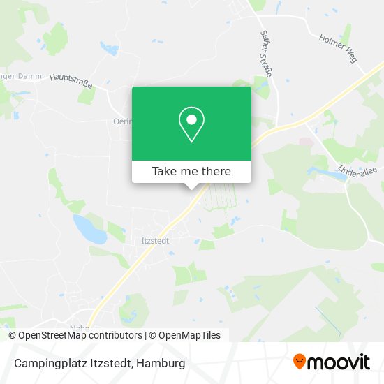 Карта Campingplatz Itzstedt