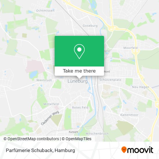 Parfümerie Schuback map