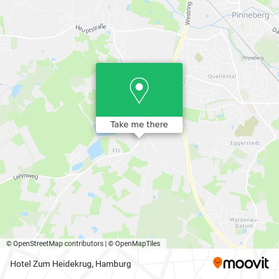 Hotel Zum Heidekrug map