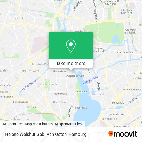 Helene Weishut Geb. Van Osten map