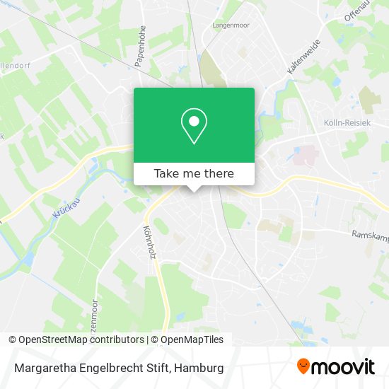 Margaretha Engelbrecht Stift map