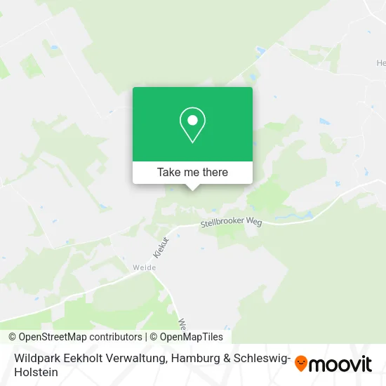 Карта Wildpark Eekholt Verwaltung