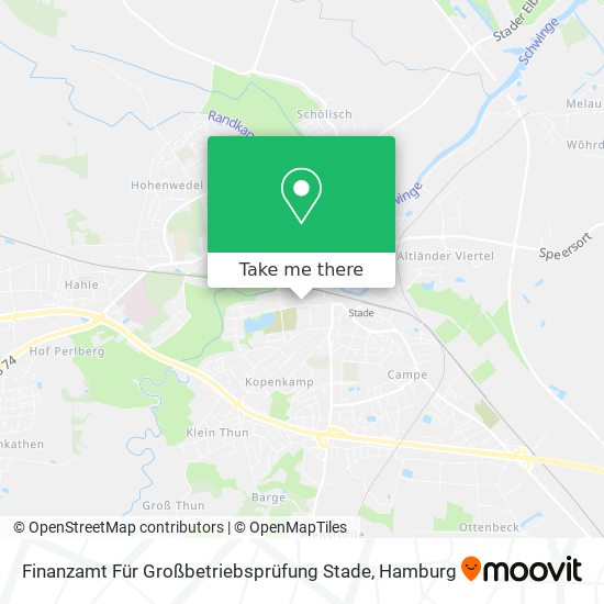 Finanzamt Für Großbetriebsprüfung Stade map