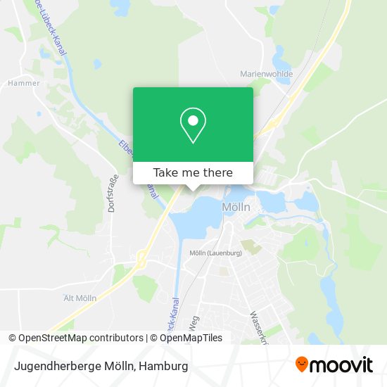 Jugendherberge Mölln map