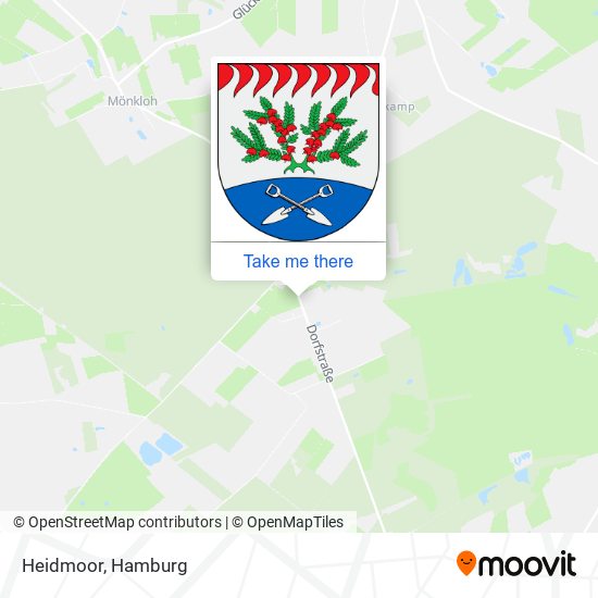 Heidmoor map