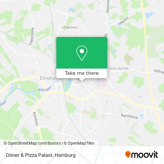 Döner & Pizza Palast map