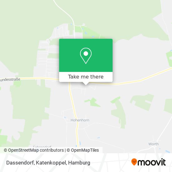 Dassendorf, Katenkoppel map