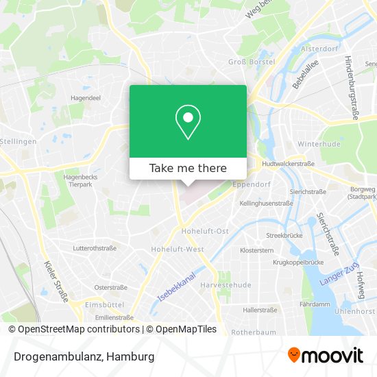 Drogenambulanz map