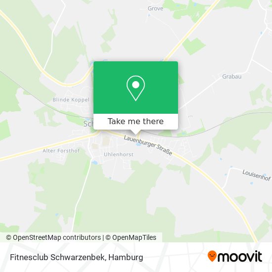 Fitnesclub Schwarzenbek map
