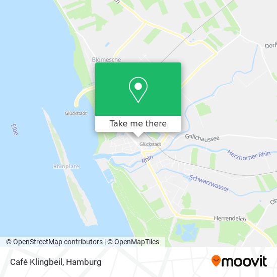 Café Klingbeil map