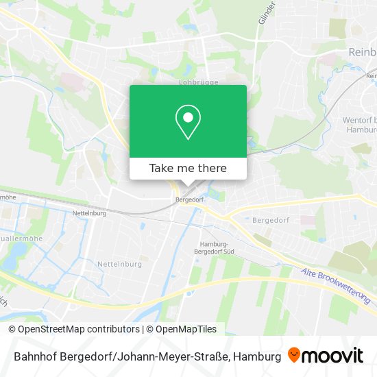 Bahnhof Bergedorf / Johann-Meyer-Straße map