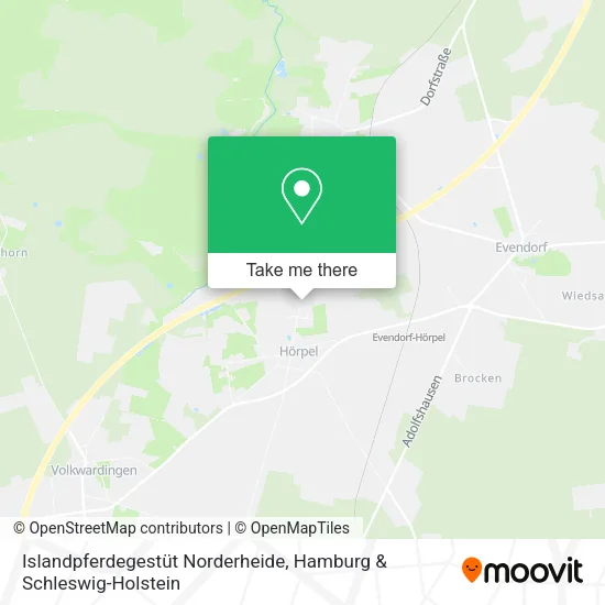 Карта Islandpferdegestüt Norderheide