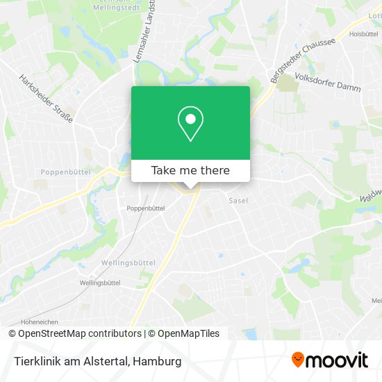 Tierklinik am Alstertal map