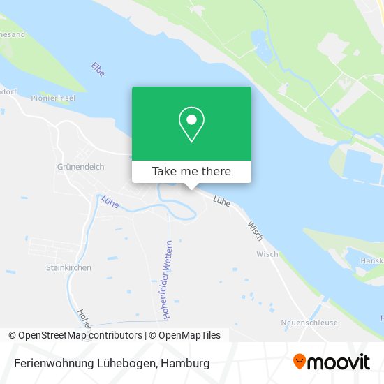 Ferienwohnung Lühebogen map