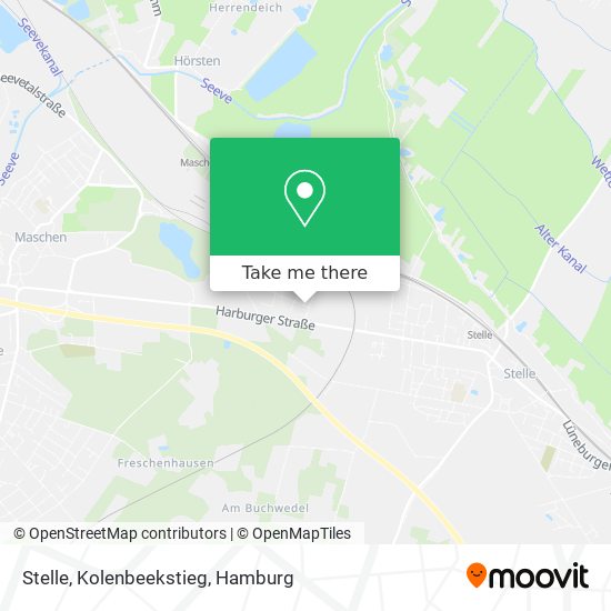 Карта Stelle, Kolenbeekstieg