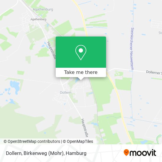 Dollern, Birkenweg (Mohr) map