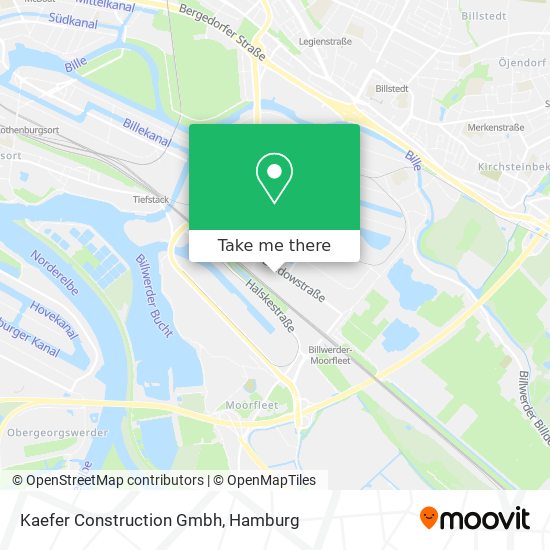 Kaefer Construction Gmbh map