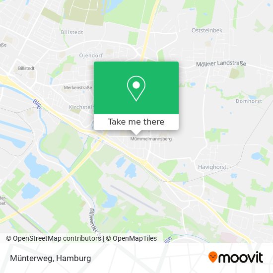 Münterweg map