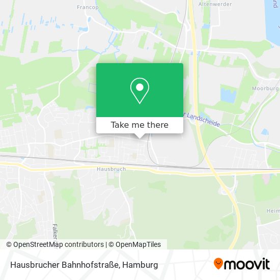 Hausbrucher Bahnhofstraße map