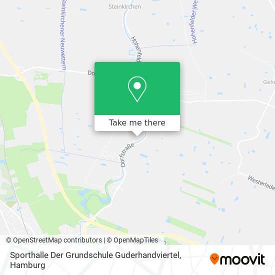 Sporthalle Der Grundschule Guderhandviertel map