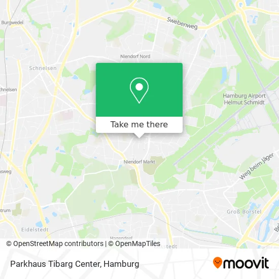 Parkhaus Tibarg Center map