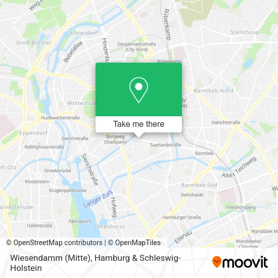 Карта Wiesendamm (Mitte)