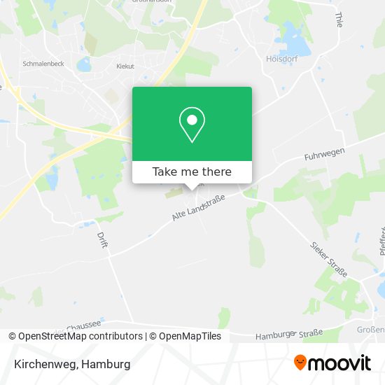 Kirchenweg map
