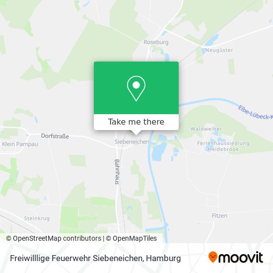 Freiwilllige Feuerwehr Siebeneichen map