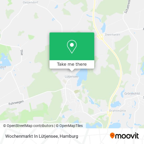 Wochenmarkt In Lütjensee map