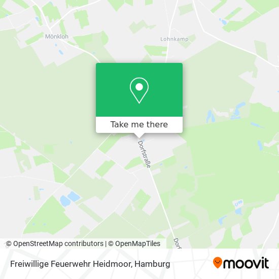 Карта Freiwillige Feuerwehr Heidmoor