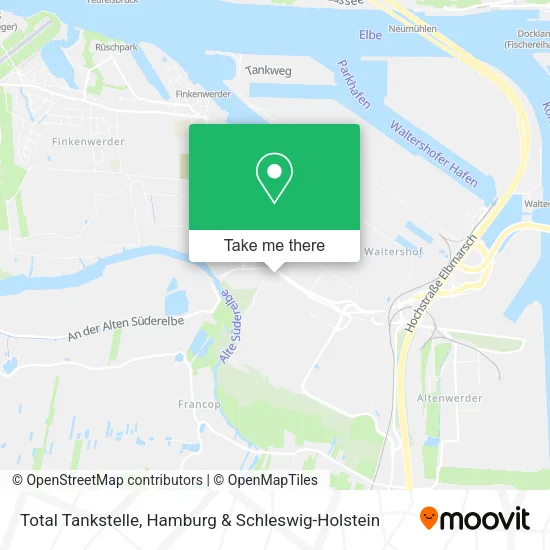 Карта Total Tankstelle