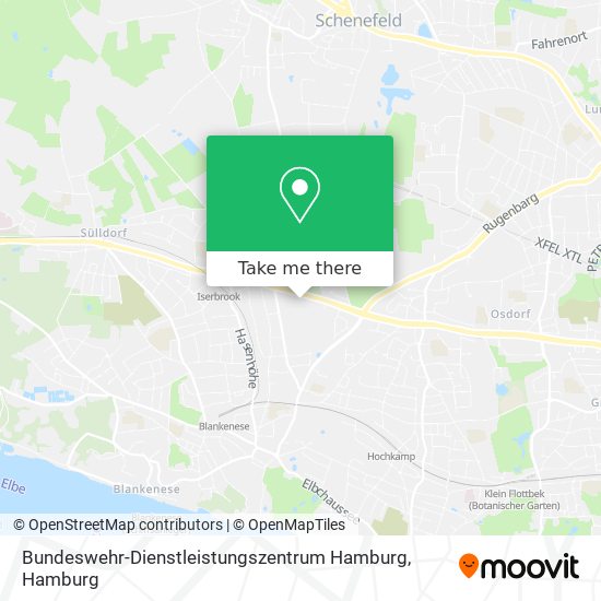 Bundeswehr-Dienstleistungszentrum Hamburg map