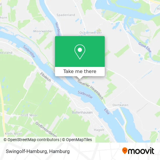 Карта Swingolf-Hamburg