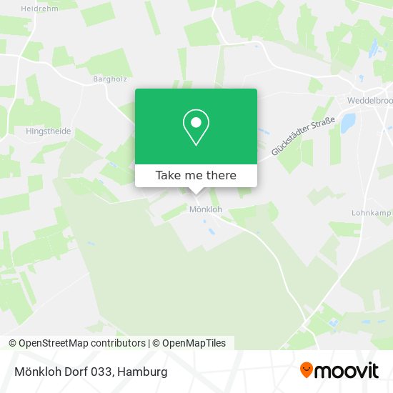 Карта Mönkloh Dorf 033