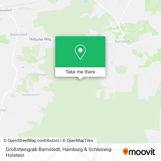 Карта Großsteingrab Barnstedt