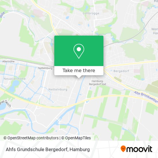 Ahfs Grundschule Bergedorf map