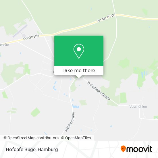 Hofcafé Büge map