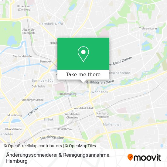 Änderungsschneiderei & Reinigungsannahme map