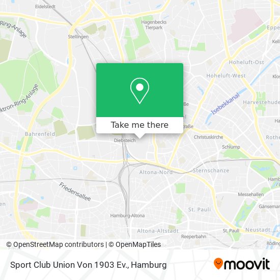 Sport Club Union Von 1903 Ev. map