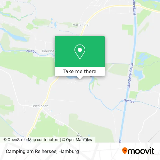 Карта Camping am Reihersee