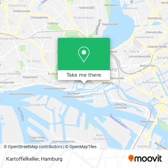 Карта Kartoffelkeller